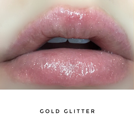 Gold Glitter Gloss