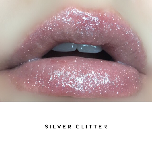 Silver Glitter Gloss